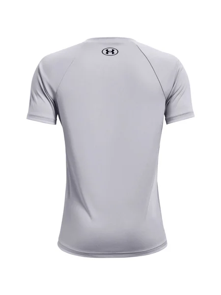 Tricou Under Armour cu autograf gri
