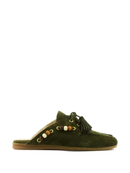 Mules Toral Shoes s korálky zelené