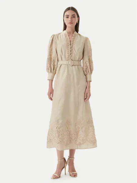 Luisa Spagnoli Rochie cocktail Provina bej