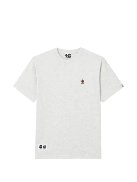 Tricou Fingercroxx cu broderie gri