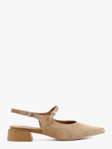 Замшеві Туфлі LeBERDES бежевий