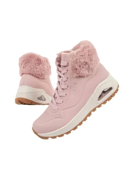 Pantofi Skechers roz