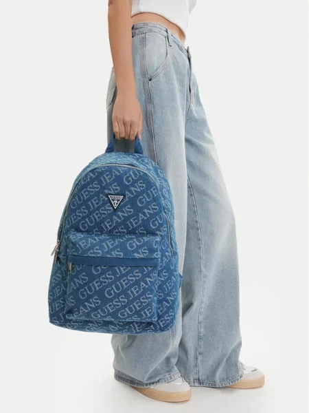 Plecak Guess Jeans niebieski
