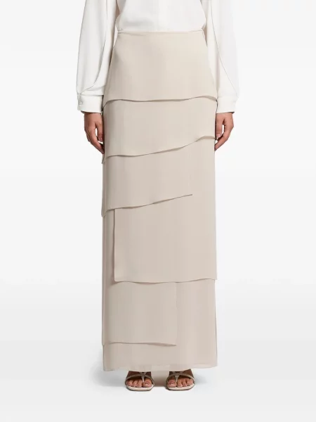 Maxi fusta maxi Peserico în straturi