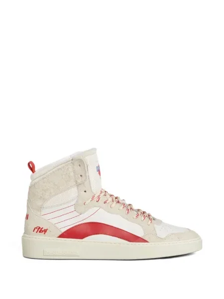 Sneakerși Dsquared2 cu șireturi din dantelă