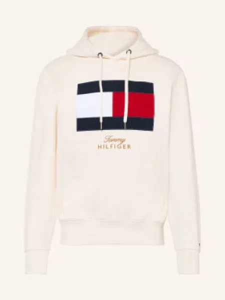 Tommy Hilfiger Bluza Z Kapturem beige beżowa