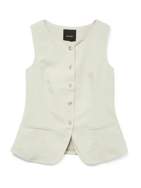VERO MODA Brezrokavnik VMMIKELA' bež