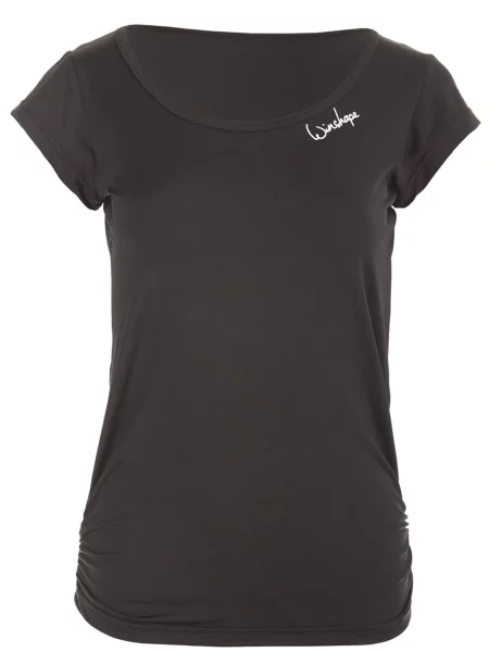Winshape Tricou funcțional negru alb