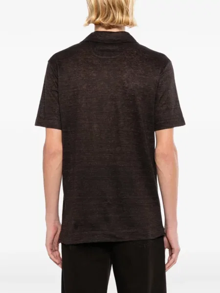 Cămașă Zegna de in maro