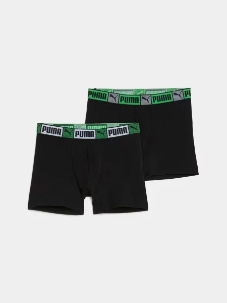 Дитячі Труси PUMA Boys Logo Block Elastic комбінований верх чорний