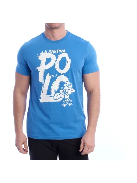 Tricou La Martina albastru