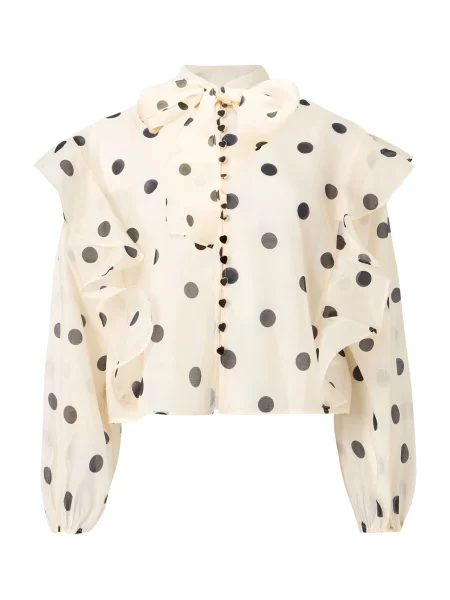 VERO MODA Bluza VMDorothy črna bela