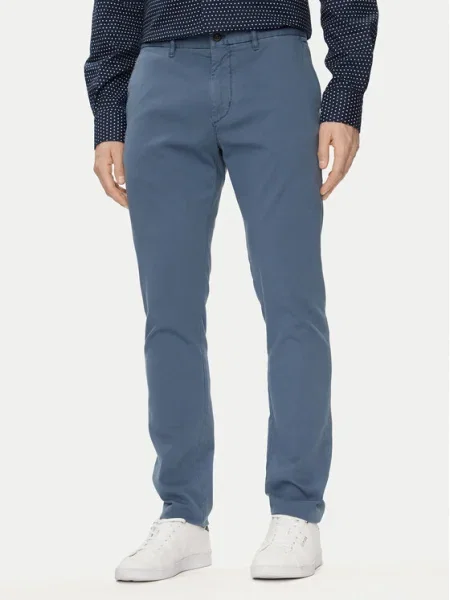 Tommy Hilfiger Pantaloni chino Bleecker albastru