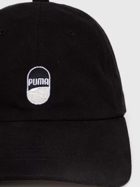 Кепка Puma с аппликацией черная