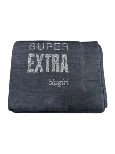 Torebka Blugirl w kratkę niebieska