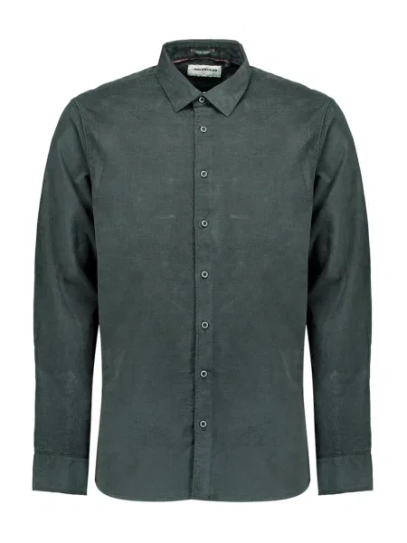 No Excess Cămașă închis verde