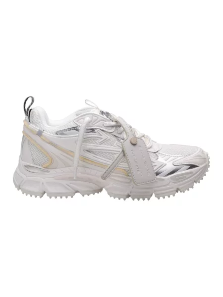 Sneakersy Off-white skórzane białe