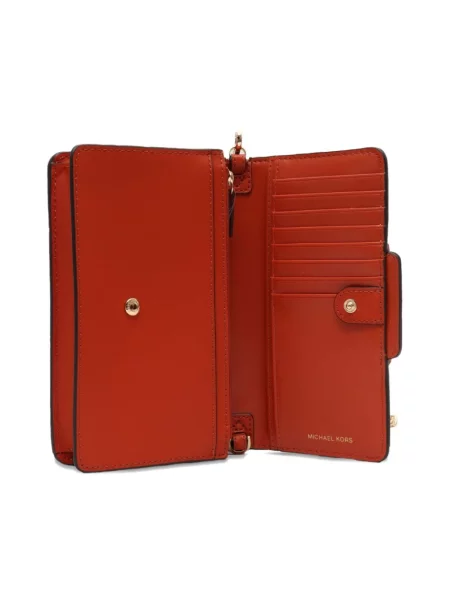 Torebka crossbody Michael Kors skórzana brązowa
