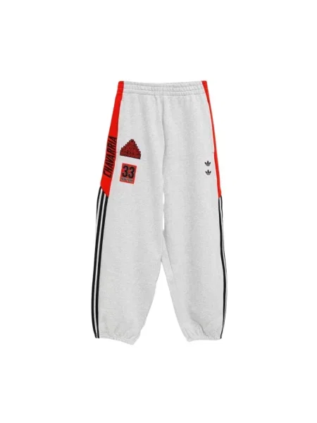 Bezludny spodnie sportowe Adidas Originals szary