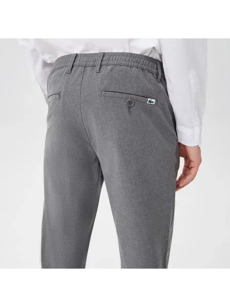 Lacoste Spodnie Lacoste szare