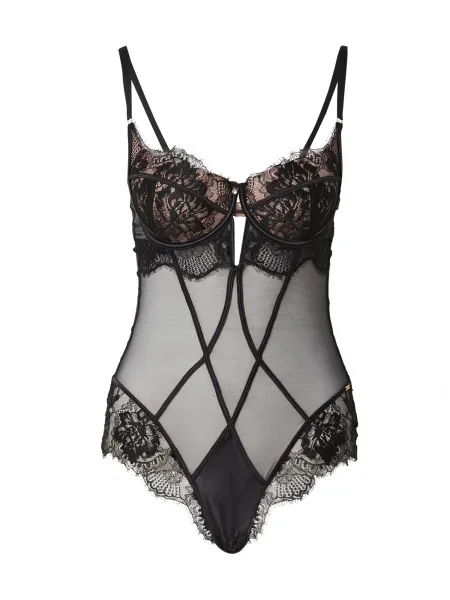 Hunkemöller Body Tiah' negru
