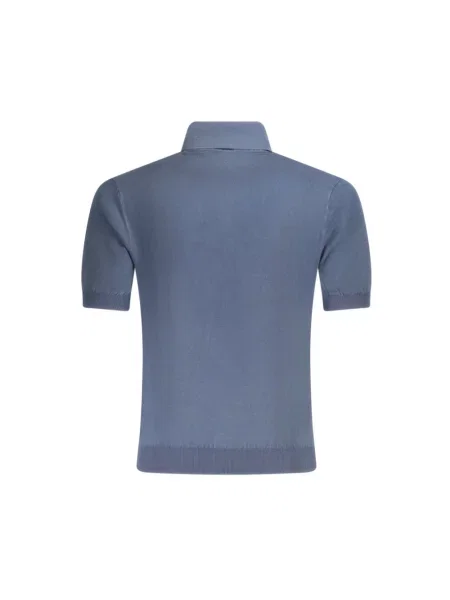 Sweter Guess Jeans z krótkim rękawem niebieski