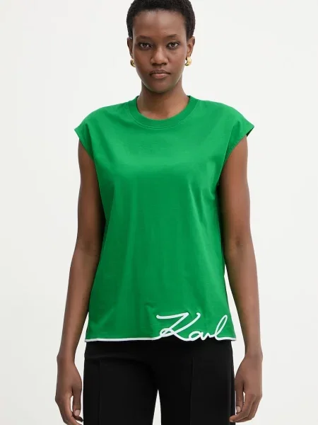 Top Karl Lagerfeld zielony