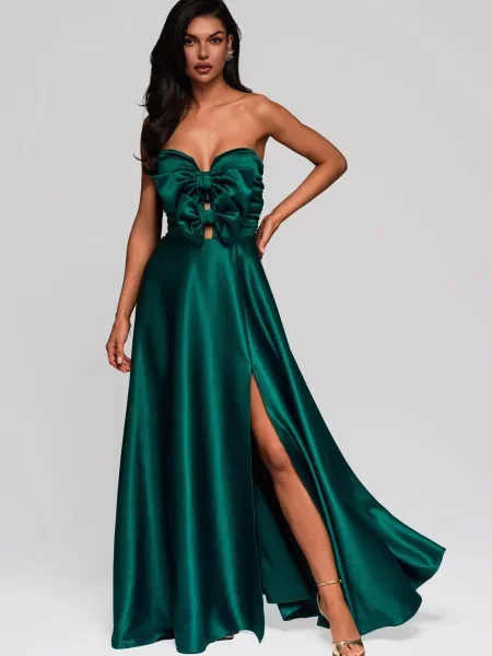 Odgovarati večernja haljina Edoti zelena