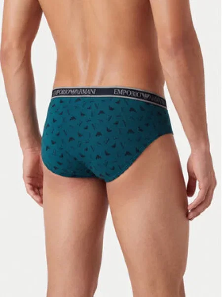 Emporio Armani Underwear Komplet spodnjih hlač slip﻿ Mornarsko modra