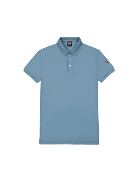 Koszulka polo Colmar ze stretchu niebieska