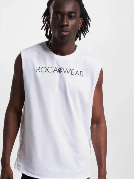 ROCAWEAR Majica NextOne črna bela