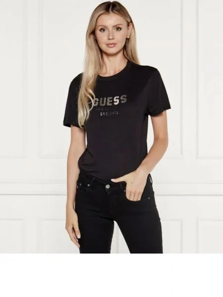 GUESS Tricou negru
