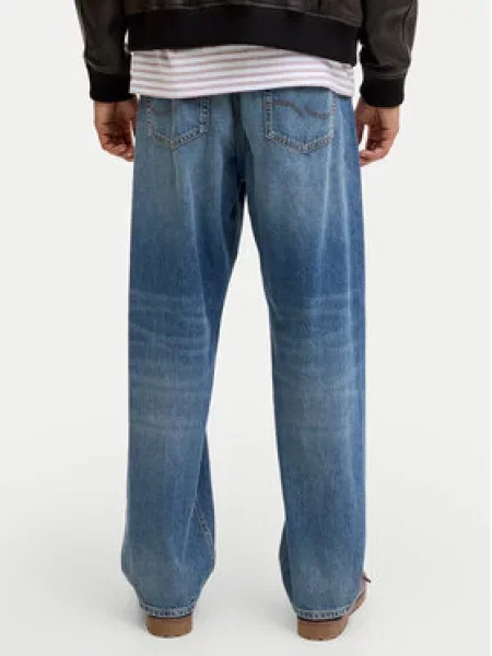 Jack & Jones Jeans hlače Eddie Baggy Fit modra