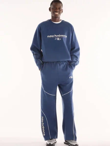 Флісовий світшот New Balance синій