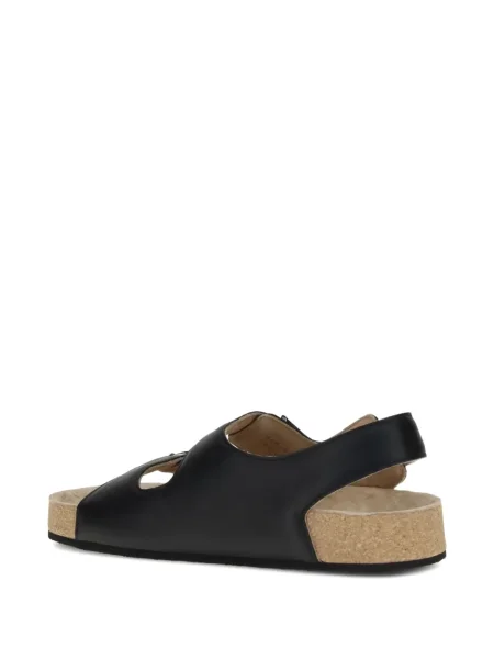 Sandale Balenciaga cu cataramă slingback negru