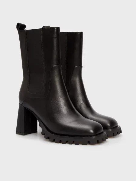 Кожаные сапоги Prpy черные