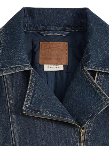 Cu centură geacă de blugi Levi's® albastru