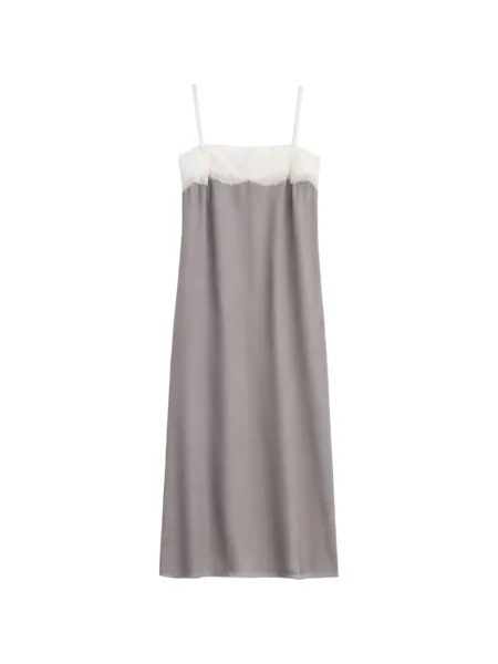 Rochie Carven din dantelă gri