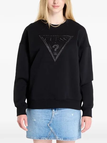 Hanorac Guess cu autograf negru