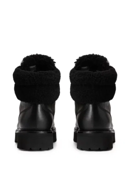 Botine Woolrich din piele negru