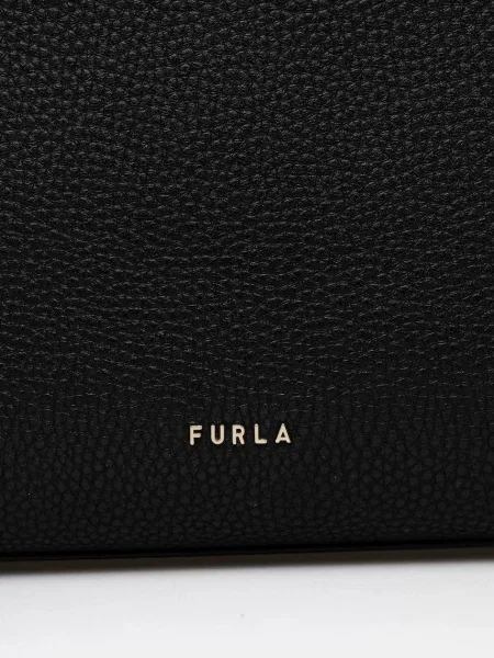 Geantă shopper Furla din piele negru