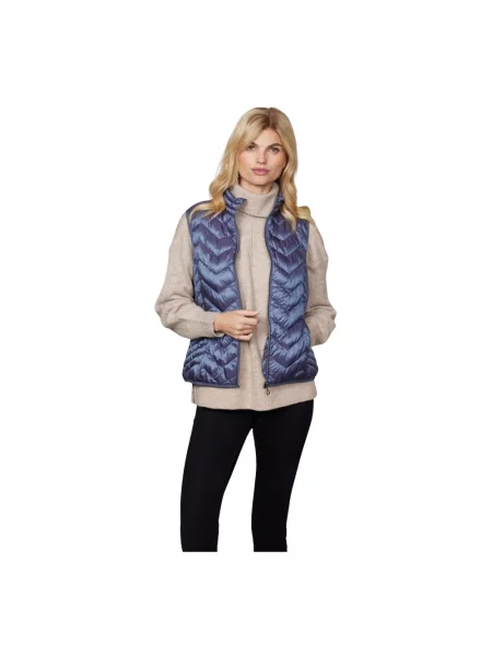 Kamizelka puchowa Junge niebieska