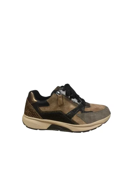 Sneakersy Gabor skórzane brązowe