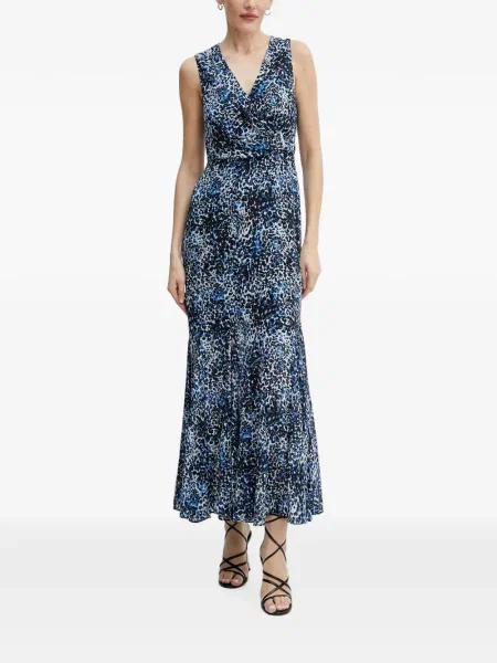Rochie midi Morgan albastru