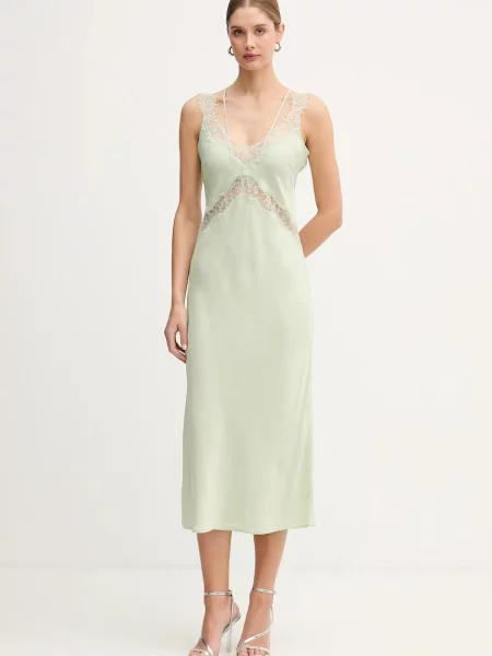 Pinko rochie verde