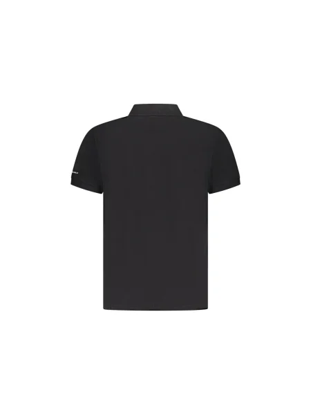 Polo Trussardi cu mâneci scurte negru