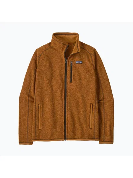 Pulover Patagonia din fleece de drumeție maro
