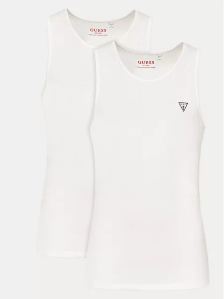 Футболка Guess без рукавов белая