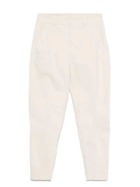 Pantaloni Brunello Cucinelli alb