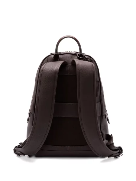 Rucsac Santoni din piele maro